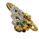 750 Eighteen Karat (18 KT) White Cubic Zirconia Ring- Style