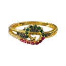 750 Eighteen Karat (18 KT) White Cubic Zirconia Ring- Style