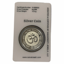 999 Pure Silver Ganesha Lakshmi / Laxmi 10 Grams Sealed Coin - Figurine