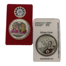 999 Pure Silver Ganesh Lakshmi / Laxmi 20 Gram Sealed Meena Coin -Figurine