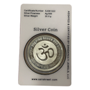 999 Pure Silver Ganesha Lakshmi / Laxmi 20 Gram Sealed Coin - Figurine