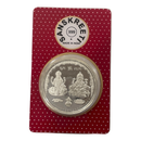 999 Pure Silver Ganesha Lakshmi / Laxmi 20 Gram Sealed Coin - Figurine