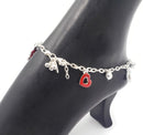 925 Sterling Silver Anklet -