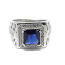 925 Solid Sterling Silver Men Ring - Style