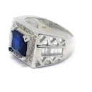 925 Solid Sterling Silver Men Ring - Style