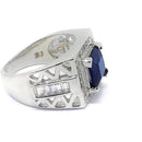 925 Solid Sterling Silver Men Ring - Style