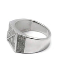 925 Solid Sterling Silver Men Ring - Style