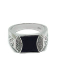 925 Solid Sterling Silver Men Ring - Style