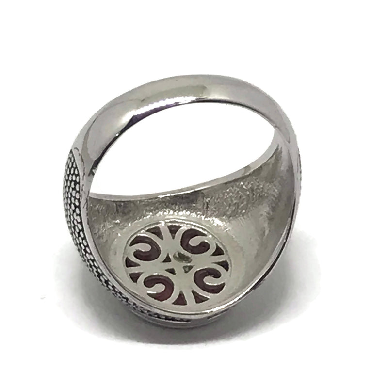 925 Solid Sterling Silver Men Ring - Style