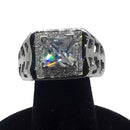 925 Solid Sterling Silver Men Ring - Style