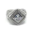 925 Solid Sterling Silver Men Ring - Style