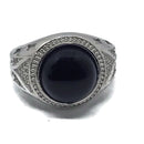 925 Solid Sterling Silver Men Ring - Style