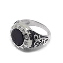 925 Solid Sterling Silver Men Ring - Style