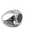 925 Solid Sterling Silver Men Ring - Style