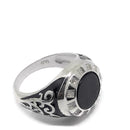 925 Solid Sterling Silver Men Ring - Style