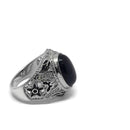 925 Solid Sterling Silver Men Ring - Style