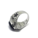 925 Solid Sterling Silver Men Ring - Style