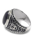 925 Solid Sterling Silver Men Ring - Style