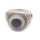 925 Solid Sterling Silver Men Ring - Style