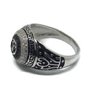 925 Solid Sterling Silver Men Ring - Style