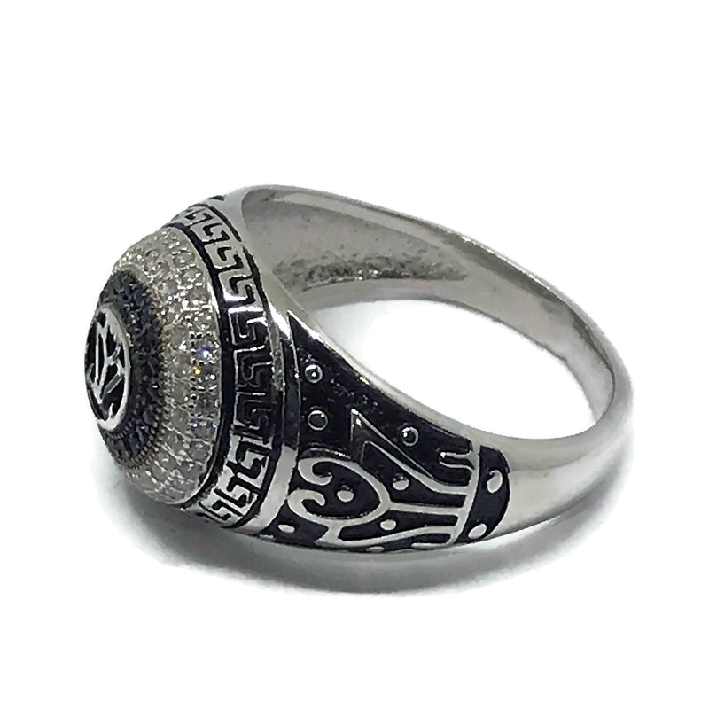 925 Solid Sterling Silver Men Ring - Style