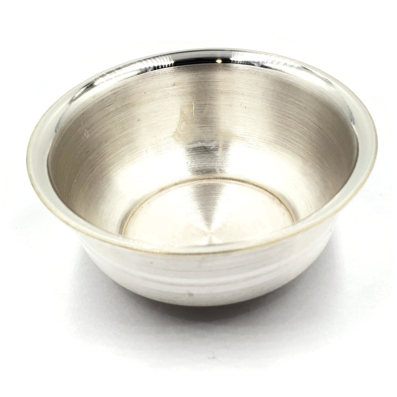 925 Sterling Silver 2.0 Inch Glass & 2.0 Inch Bowl - Set
