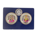999 Pure Silver Ganesha Lakshmi / Laxmi Meena Coin 20 Gram Sealed Pair Set - Figurine