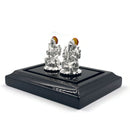 999 Pure Silver Ganesha Lakshmi / Laxmi idol / Statue / Murti (Figurine