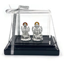 999 Pure Silver Ganesha Lakshmi / Laxmi idol / Statue / Murti (Figurine