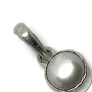 999 Pure Silver Eight Ratti Natural Pearl Pendant - Style