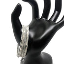 925 Sterling Silver Bangle Bracelet - Set of Ten - Style