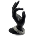 925 Sterling Silver Bangle Bracelet - Set of Thirteen Style