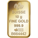 10 gram Gold Bar - PAMP Suisse Lady Fortuna Veriscan®