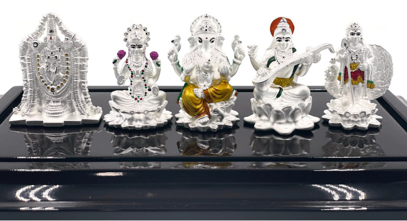 999 Pure Silver Panch Murthi Idol / Statue (Figurine