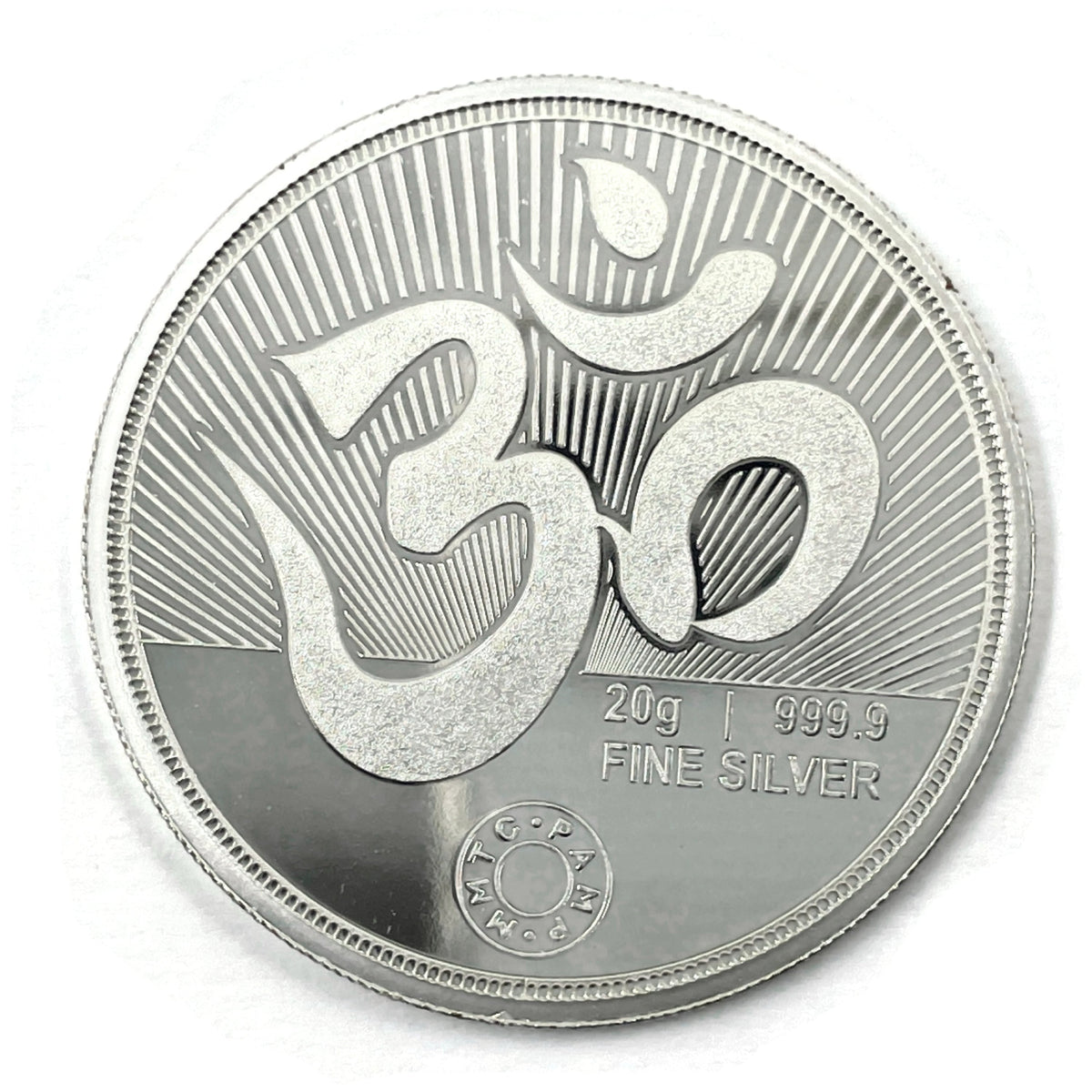 999 Pure Silver Ganesha Lakshmi MMTC certified 20 Gram Sealed Coin