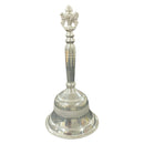 925 Sterling Silver Hallmarked Balaji Shankh Handle Puja Bell- Style