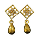 916 Twenty Two Karat (22K) Gold Studded Kids Earrings -Style