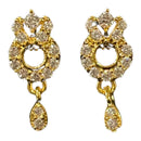 916 Twenty Two Karat (22K) Gold Studded Kids Earrings -Style