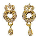 916 Twenty Two Karat (22K) Gold Studded Kids Earrings -Style