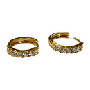 916 Twenty Two Karat (22K) Teens / Adult Hoops -Style