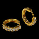 916 Twenty Two Karat (22K) Teens / Adult Hoops -Style