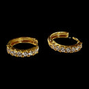 916 Twenty Two Karat (22K) Teens / Adult Hoops -Style