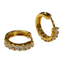 916 Twenty Two Karat (22K) Teens / Adult Hoops -Style