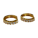 916 Twenty Two Karat (22K) Teens / Adult Hoops -Style