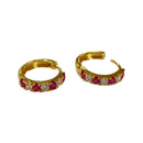 916 Twenty Two Karat (22K) Teens / Adult Hoops -Style