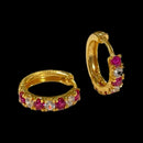 916 Twenty Two Karat (22K) Teens / Adult Hoops -Style