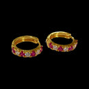 916 Twenty Two Karat (22K) Teens / Adult Hoops -Style