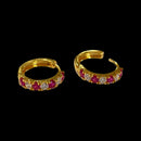 916 Twenty Two Karat (22K) Teens / Adult Hoops -Style