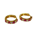 916 Twenty Two Karat (22K) Teens / Adult Hoops -Style