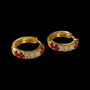 916 Twenty Two Karat (22K) Teens / Adult Hoops -Style